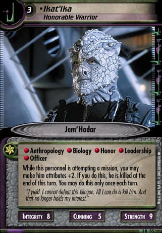 Ikat'ika 2E (Honorable Warrior)