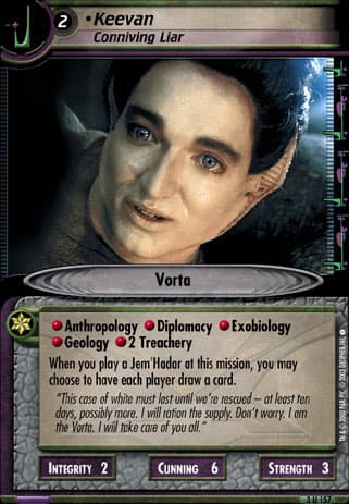 Keevan 2E (Conniving Liar)