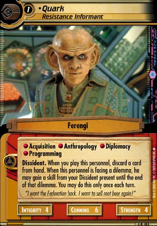 Quark 2E (Resistance Informant)
