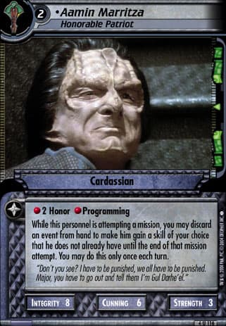 Aamin Marritza 2E (Honorable Patriot)