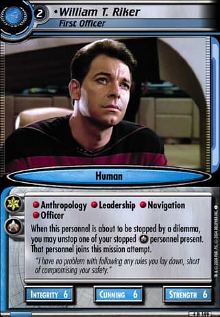 William T. Riker 2E (First Officer)