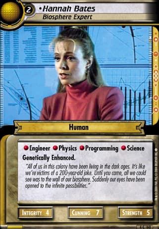 Hannah Bates 2E (Biosphere Expert)