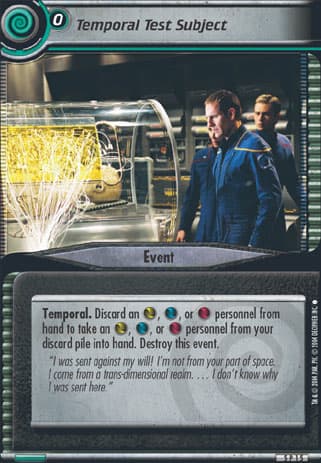 Temporal Test Subject 2E