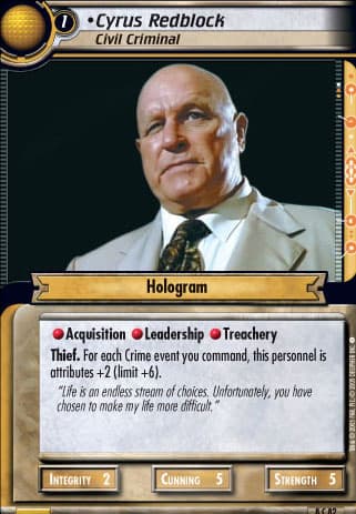 Cyrus Redblock 2E (Civil Criminal)