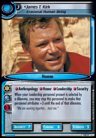 James T. Kirk 2E (Irrational Human Being)