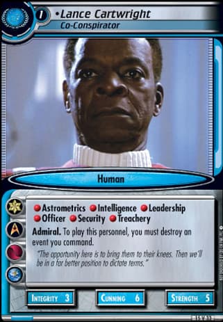 Lance Cartwright 2E (Co-Conspirator)