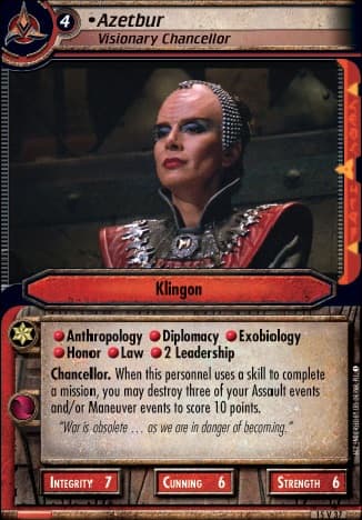 Azetbur 2E (Visionary Chancellor)