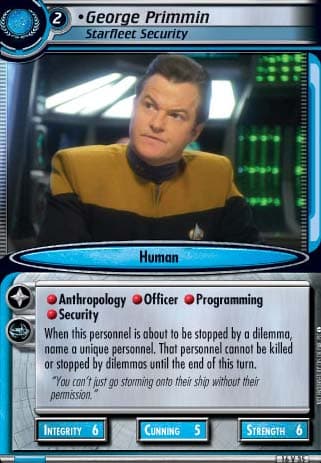 George Primmin 2E (Starfleet Security)
