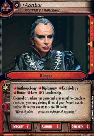 Azetbur 2E (Visionary Chancellor) *VP