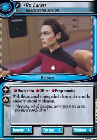 Ro Laren 2E (Headstrong Ensign) *VP