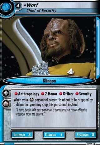 Worf 2E (Chief of Security)