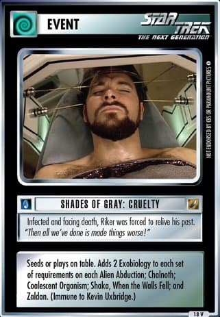 Shades of Gray: Cruelty