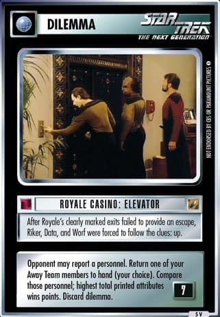 Royale Casino: Elevator