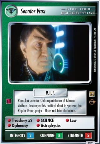 Senator Vrax