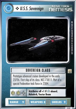 U.S.S. Sovereign (Ships of the Line)