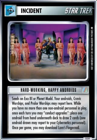 Hard-Working, Happy Androids