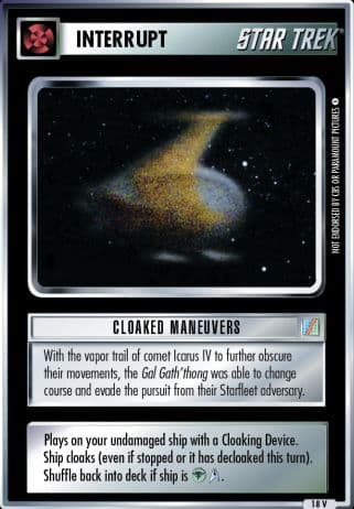 Cloaked Maneuvers