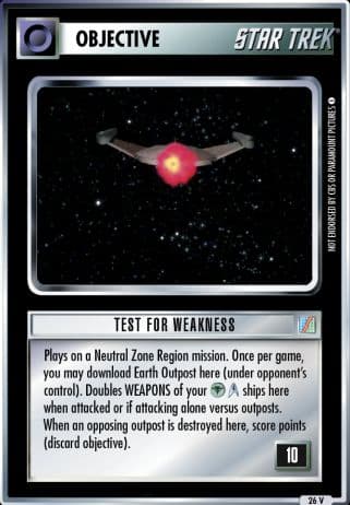 Test for Weakness