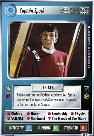 Captain Spock 2E (The Sky's the Limit)