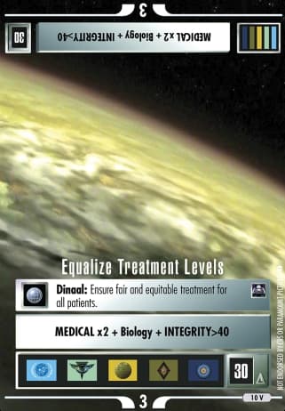 Equalize Treatment Levels