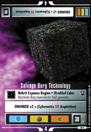 Salvage Borg Technology