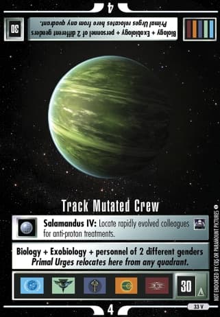 Track Mutated Crew