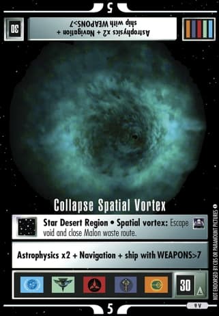 Collapse Spatial Vortex