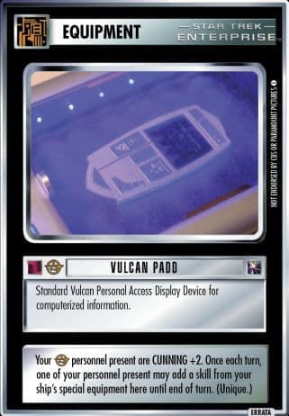 Vulcan PADD