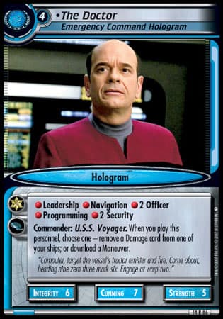 The Doctor 2E (Emergency Command Hologram)