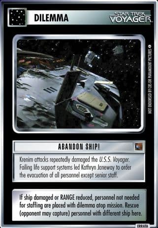 Abandon Ship!