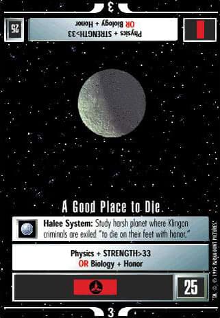 A Good Place to Die