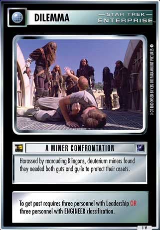 A Miner Confrontation