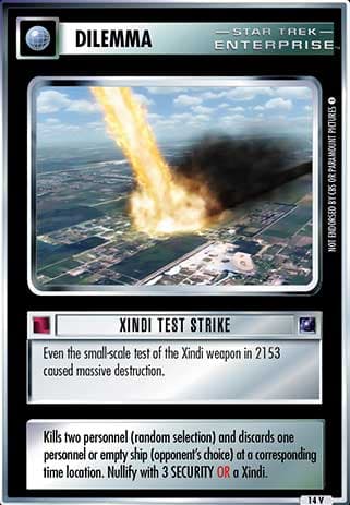 Xindi Test Strike
