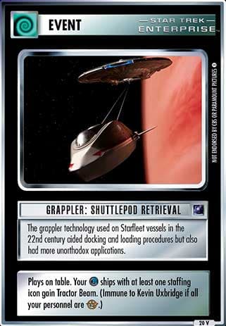 Grappler: Shuttlepod Retrieval