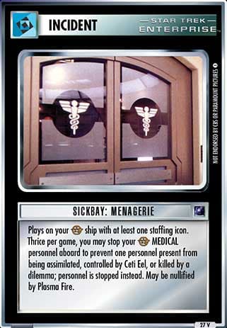 Sickbay: Menagerie