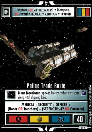 Police Trade Route