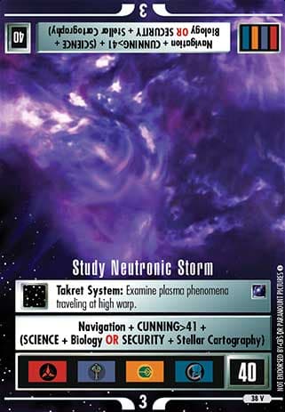Study Neutronic Storm