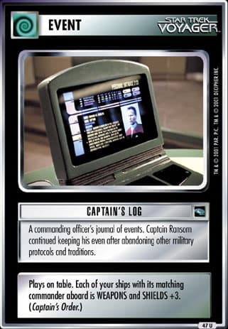 Captain's Log (Voyager)