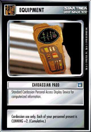 Cardassian PADD