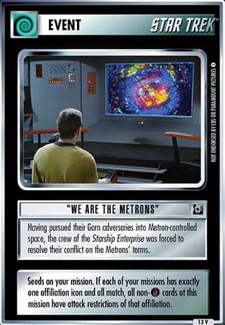 We Are the Metrons