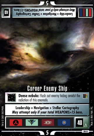 Corner Enemy Ship