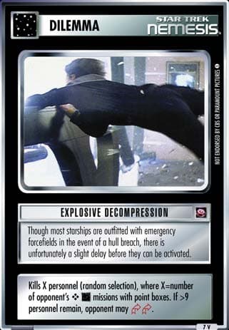 Explosive Decompression