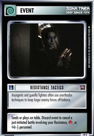 Resistance Tactics