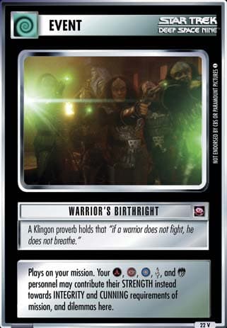 Warrior's Birthright