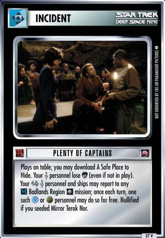 Plenty of Captains
