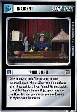 Taking Charge