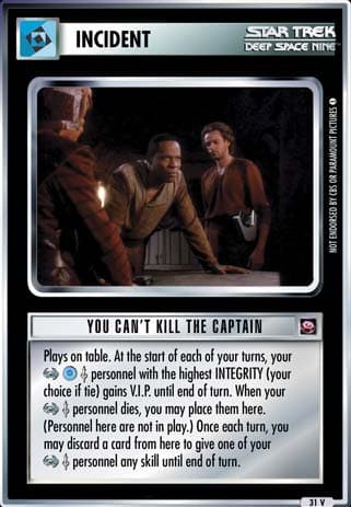 You Can't Kill the Captain