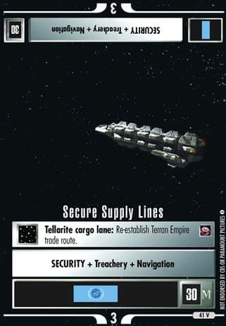Secure Supply Lines