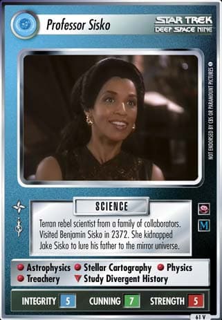 Professor Sisko (Crossover)