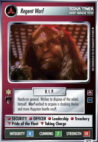 Regent Worf (Crossover)